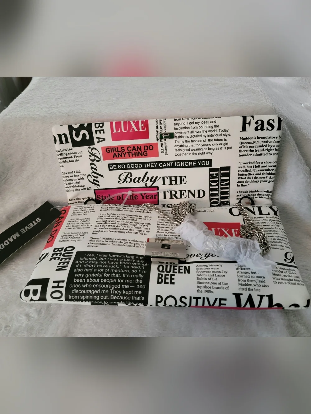Steve Madden Bsublime Clutch - Picture 2 of 7